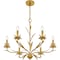 Quoizel Maria Chandelier 6 Lights Gold Leaf MAA5027GFL - alternate 3